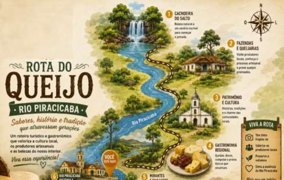 Rota do Queijo - Rio Piracicaba